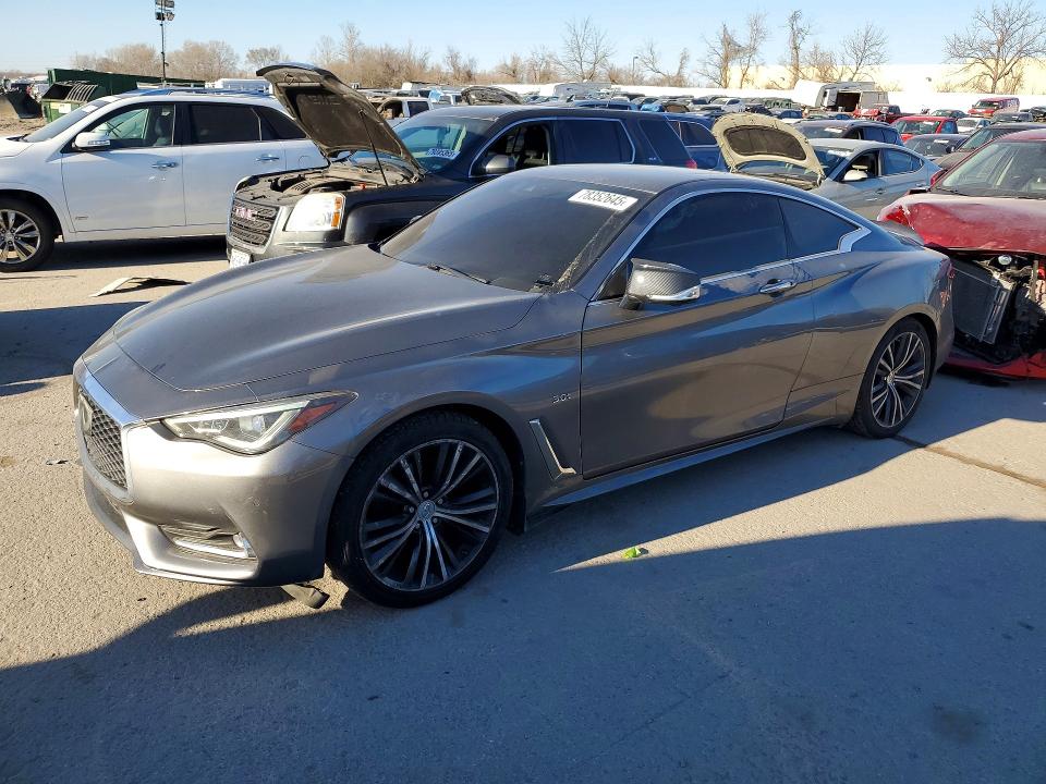 2017 Infiniti Q60 მანქანა იყიდება აუქციონზე, vin: JN1EV7EL5HM554032, აუქციონის ნომერი: 78352645