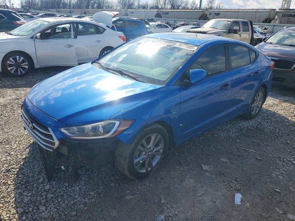 78777005 :رقم المزاد ، KMHD84LF2JU578477 vin ، 2018 Hyundai Elantra مزاد بيع