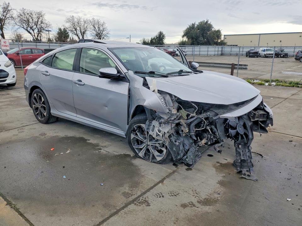 78259035 :رقم المزاد ، JHMFC1F38JX010484 vin ، 2018 Honda Civic مزاد بيع