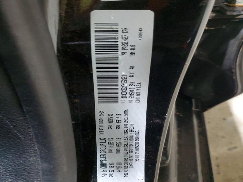 75961905 :رقم المزاد ، 1C3CCCBG2FN582683 vin ، 2015 Chrysler 200 مزاد بيع