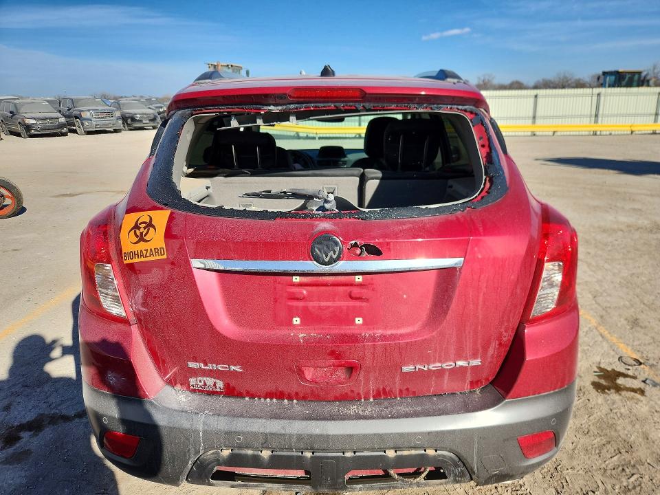 2014 Buick Encore მანქანა იყიდება აუქციონზე, vin: KL4CJDSB0EB776487, აუქციონის ნომერი: 79077795