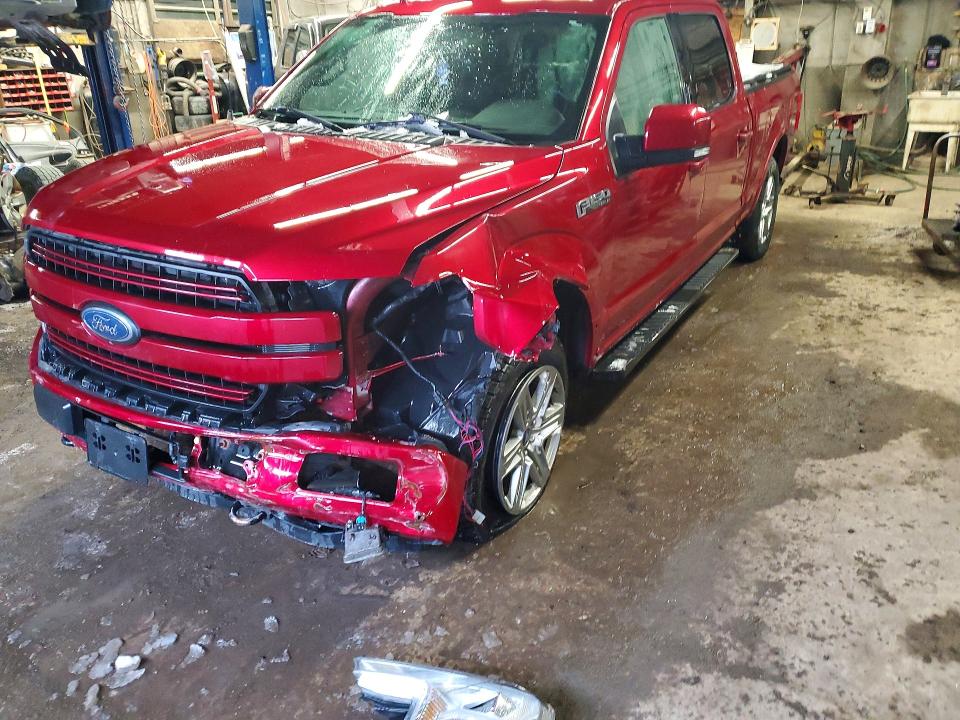 99085115 :رقم المزاد ، 1FTFW1E51JKE62673 vin ، 2018 Ford F150 مزاد بيع