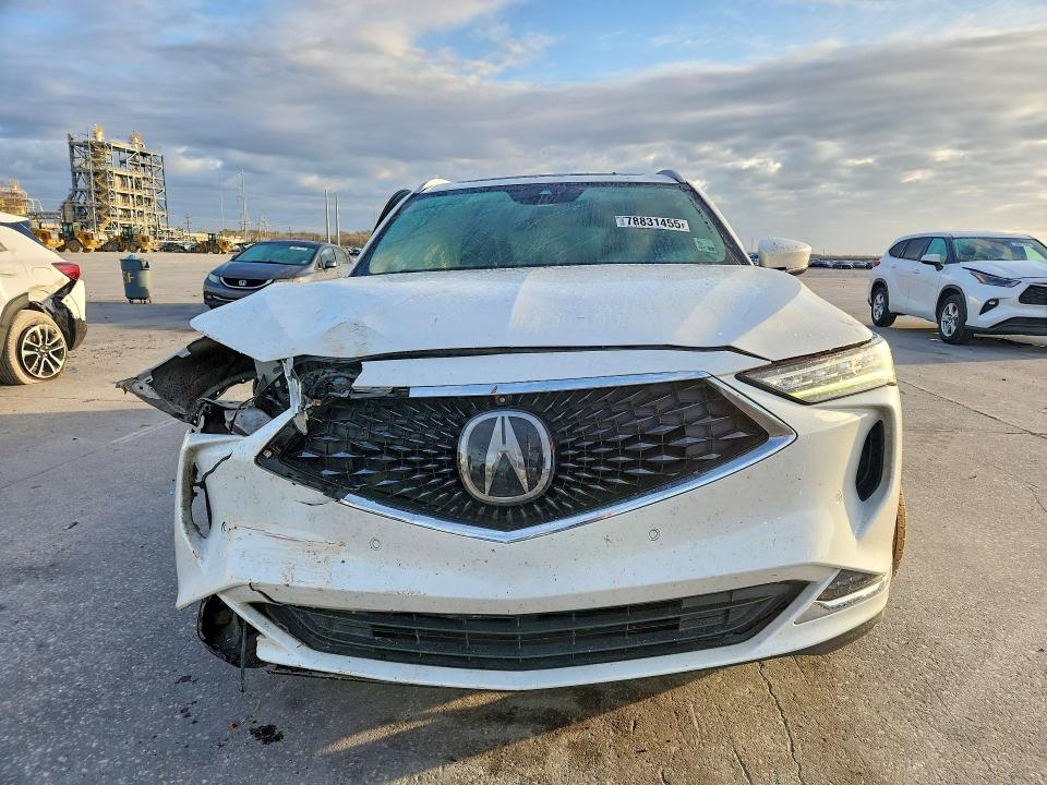 2022 Acura Mdx მანქანა იყიდება აუქციონზე, vin: 5J8YE1H82NL019189, აუქციონის ნომერი: 78831455