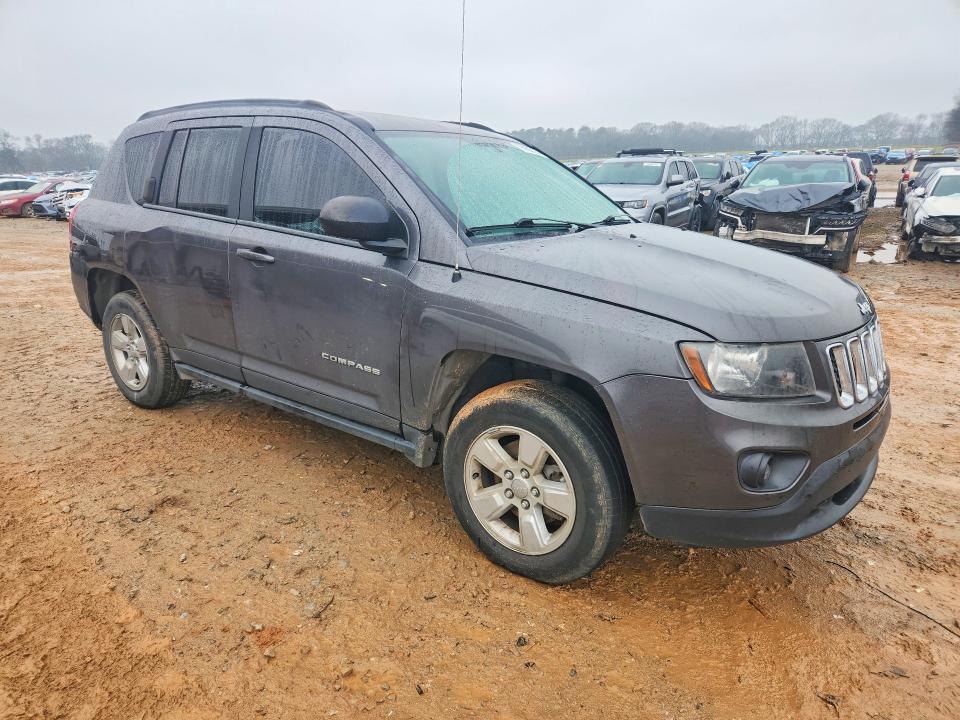 2016 Jeep Compass მანქანა იყიდება აუქციონზე, vin: 1C4NJCBB7GD548454, აუქციონის ნომერი: 75993725