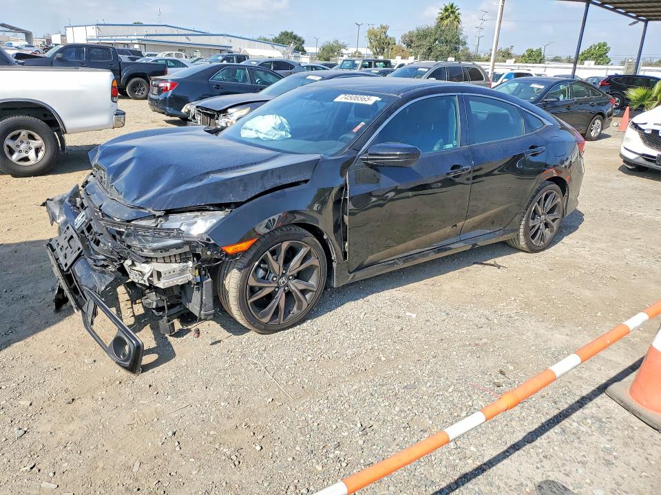 Aukcja sprzedaży 2021 Honda Civic, vin: 2HGFC2F80MH544477, numer aukcji: 74506565