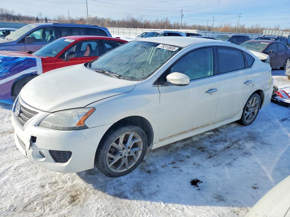 Продажа на аукционе авто 2013 Nissan Sentra 1.8 Sr 4dr, vin: 3N1AB7AP6DL609043, номер лота: 75310605