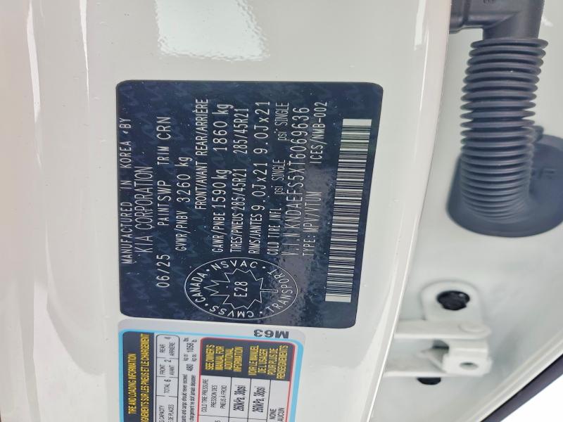 Продаж на аукціоні авто 2026 Kia Ev9, vin: KNDAEFS5XT6069636, номер лоту: 76950065