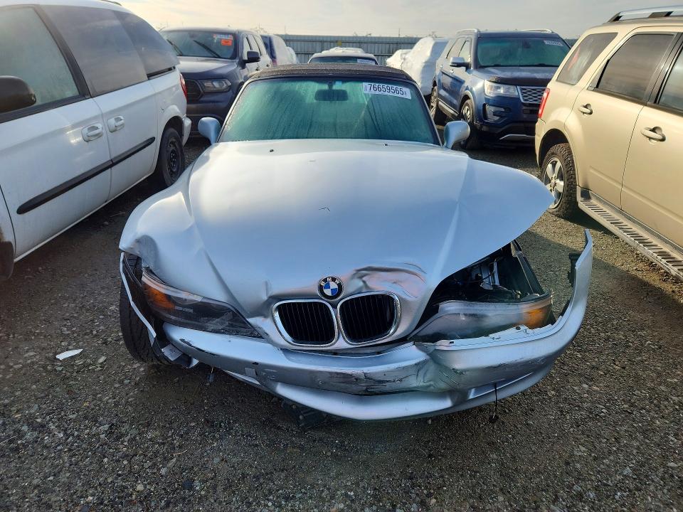 1996 Bmw Z3 მანქანა იყიდება აუქციონზე, vin: 4USCH7329TLB72099, აუქციონის ნომერი: 76659565