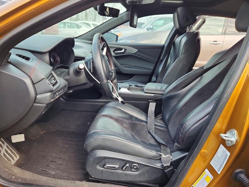 76977595 :رقم المزاد ، 19UUB7F0XNA000599 vin ، 2022 Acura Tlx مزاد بيع
