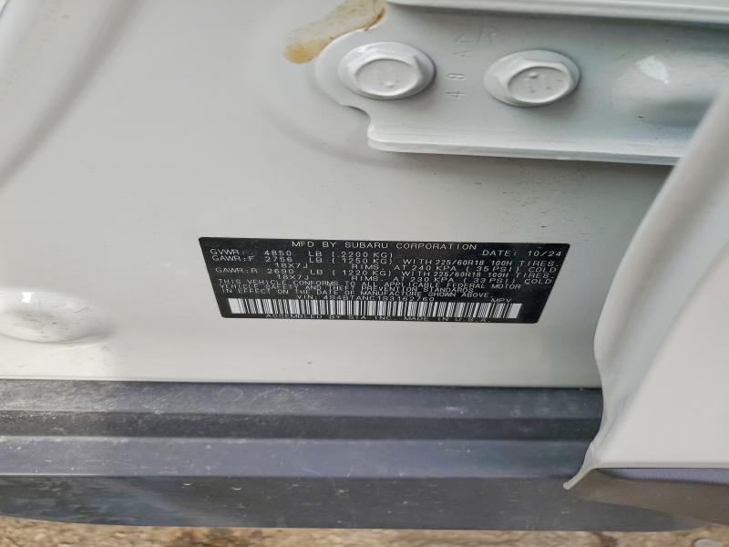 Aukcja sprzedaży 2025 Subaru Outback, vin: 4S4BTANC1S3162760, numer aukcji: 77104395