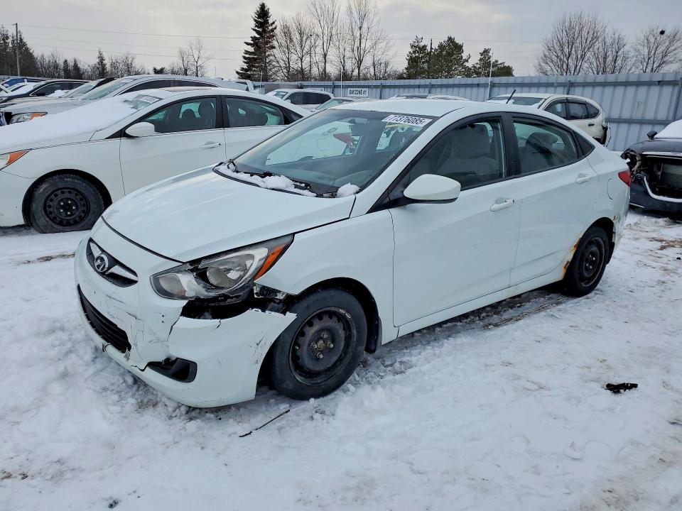 Auction sale of the 2013 Hyundai Accent, vin: KMHCT4AE5DU304053, lot number: 77376085