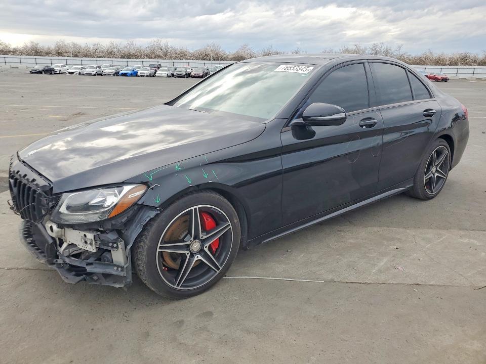 Auction sale of the 2017 Mercedes-benz C, vin: 55SWF4JBXHU196718, lot number: 76553345