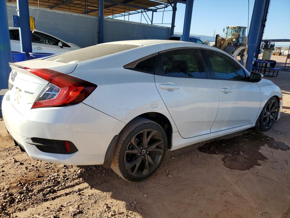 2019 Honda Civic მანქანა იყიდება აუქციონზე, vin: 19XFC2F81KE019886, აუქციონის ნომერი: 75856685