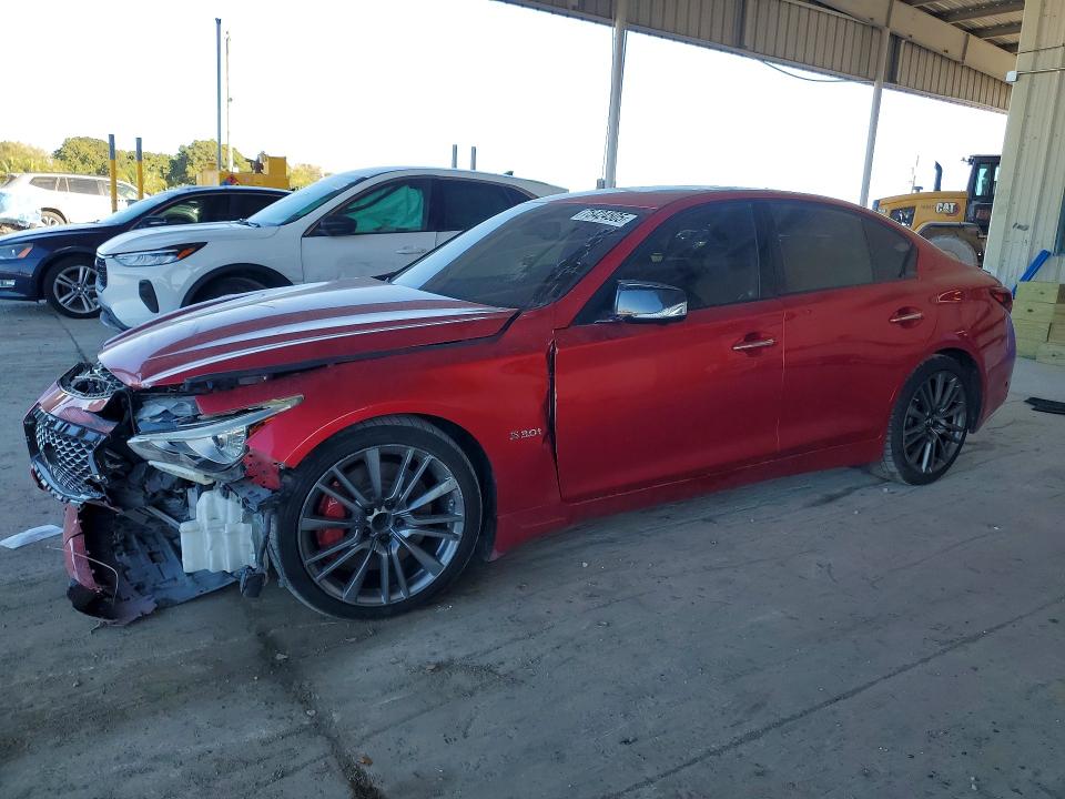 Продажа на аукционе авто 2018 Infiniti Q50, vin: JN1FV7AP4JM460341, номер лота: 75424505
