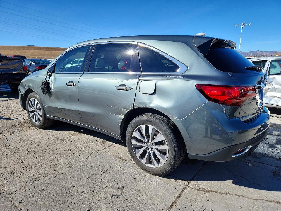 Продаж на аукціоні авто 2015 Acura Mdx, vin: 5FRYD3H46FB002053, номер лоту: 75962305