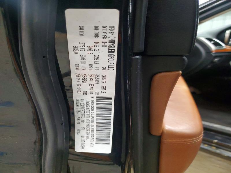 75022205 :رقم المزاد ، 1C4RJFCT0CC185473 vin ، 2012 Jeep Grand Cherokee مزاد بيع