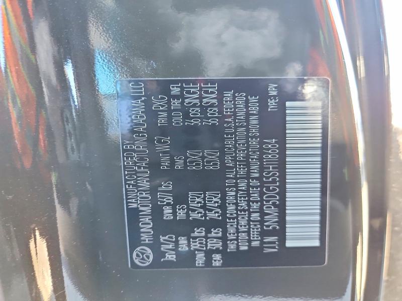 Продажа на аукционе авто 2025 Hyundai Santa Fe, vin: 5NMP5DGL5SH118684, номер лота: 77779385