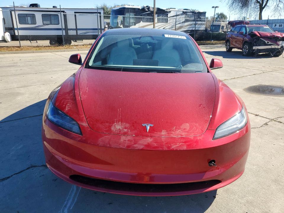 Продажа на аукционе авто 2025 Tesla Model 3, vin: 5YJ3E1EA0SF988696, номер лота: 77391755