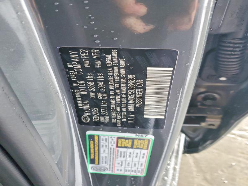 2025 Hyundai Elantra მანქანა იყიდება აუქციონზე, vin: KMHLM4DG7SU984898, აუქციონის ნომერი: 79302225