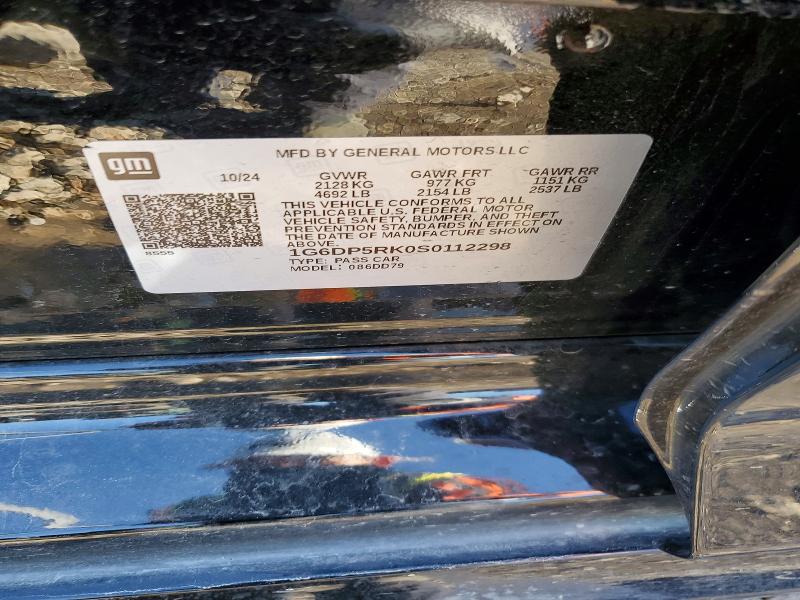 77409985 :رقم المزاد ، 1G6DP5RK0S0112298 vin ، 2025 Cadillac Ct5 مزاد بيع