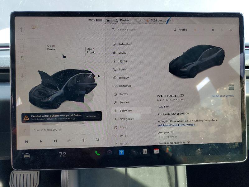 Aukcja sprzedaży 2025 Tesla Model 3, vin: 5YJ3E1EA4SF991309, numer aukcji: 79368085