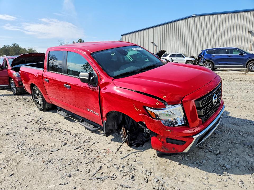 2022 Nissan Titan მანქანა იყიდება აუქციონზე, vin: 1N6AA1EF1NN100152, აუქციონის ნომერი: 48815646