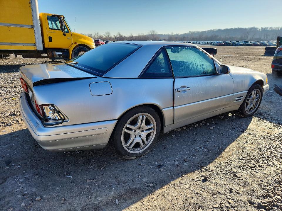 1999 Mercedes-benz Sl მანქანა იყიდება აუქციონზე, vin: WDBFA68F7XF186287, აუქციონის ნომერი: 76798075