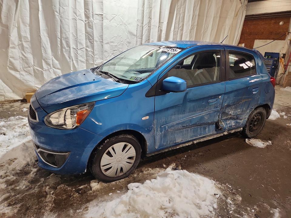2018 Mitsubishi Mirage მანქანა იყიდება აუქციონზე, vin: ML32A3HJ8JH003464, აუქციონის ნომერი: 76162155