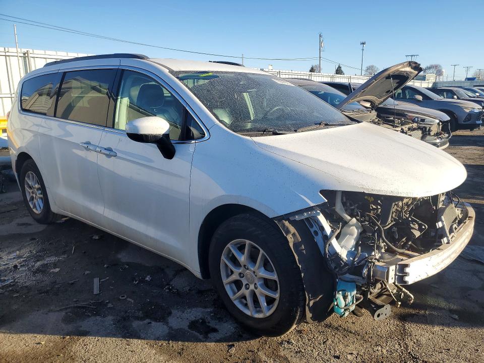 77007835 :رقم المزاد ، 2C4RC1DG0LR181719 vin ، 2020 Chrysler Voyager مزاد بيع