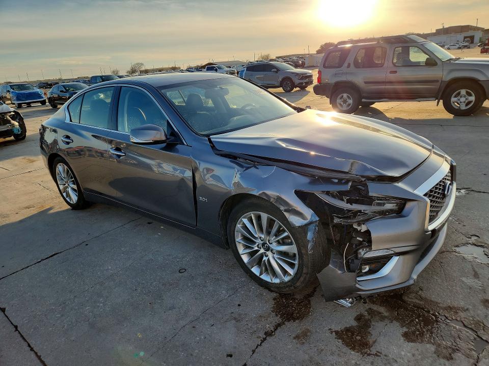 76244335 :رقم المزاد ، JN1EV7AP3LM207252 vin ، 2020 Infiniti Q50 مزاد بيع