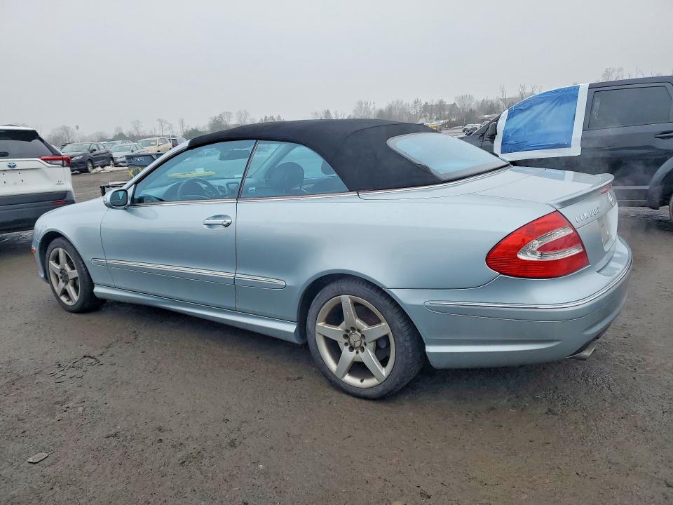2005 Mercedes-benz Clk მანქანა იყიდება აუქციონზე, vin: WDBTK75G45T047624, აუქციონის ნომერი: 49543226