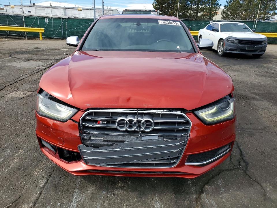 78239515 :رقم المزاد ، WAUDGBFL5EA051499 vin ، 2014 Audi S4 مزاد بيع