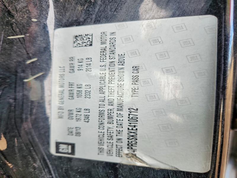 78817075 :رقم المزاد ، 1G4PR5SKXE4106712 vin ، 2014 Buick Verano مزاد بيع