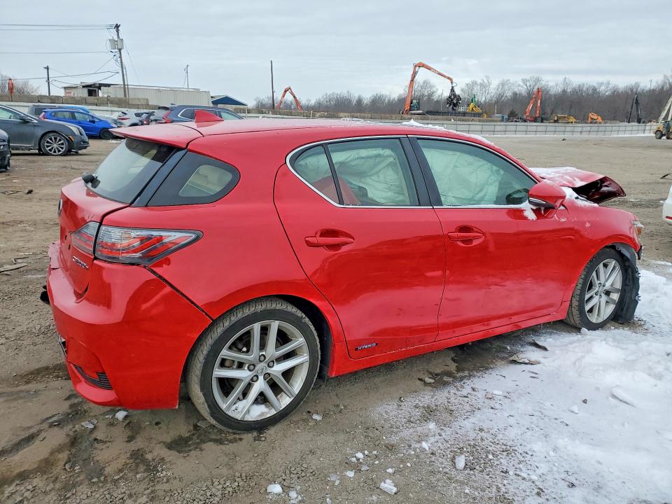 76387125 :رقم المزاد ، JTHKD5BH2E2191976 vin ، 2014 Lexus Ct مزاد بيع