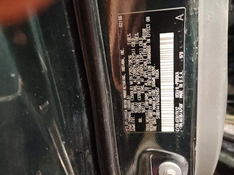Aukcja sprzedaży 2006 Toyota Tundra, vin: 5TBDT44176S524957, numer aukcji: 77281755