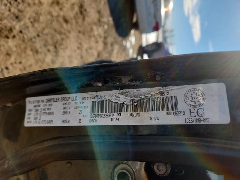 78521265 :رقم المزاد ، 1C6RD7PTXCS296214 vin ، 2012 Dodge Ram 1500 مزاد بيع