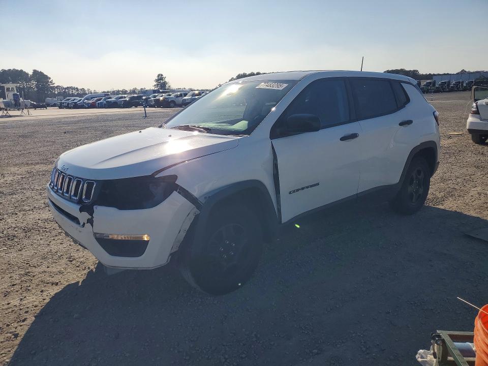 Auction sale of the 2020 Jeep Compass, vin: 3C4NJCAB2LT147738, lot number: 77483295