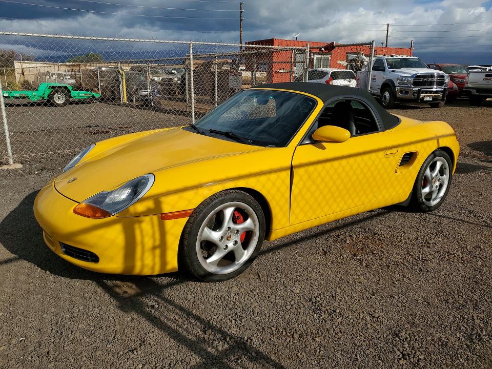78297705 :رقم المزاد ، WP0CB2984YU661594 vin ، 2000 Porsche Boxster مزاد بيع