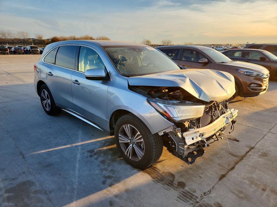 2018 Acura Mdx მანქანა იყიდება აუქციონზე, vin: 5J8YD4H33JL015557, აუქციონის ნომერი: 78698655