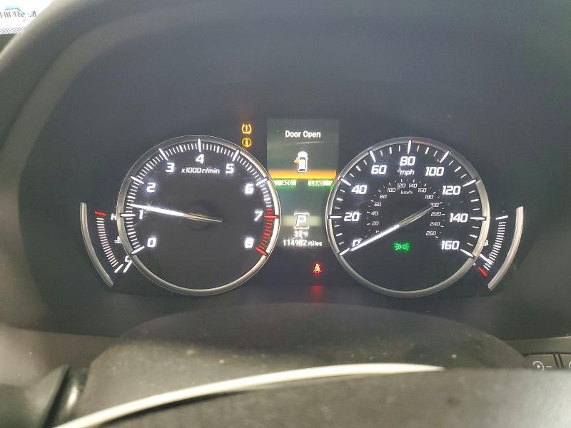 76252005 :رقم المزاد ، 5J8YD4H30HL001500 vin ، 2017 Acura Mdx مزاد بيع
