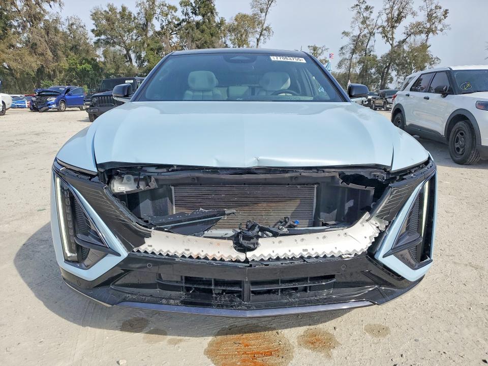 2024 Cadillac Lyriq მანქანა იყიდება აუქციონზე, vin: 1GYKPVRK8RZ122159, აუქციონის ნომერი: 77083755