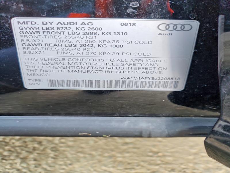 Продажа на аукционе авто 2018 Audi Sq5, vin: WA1C4AFY9J2208513, номер лота: 75779225