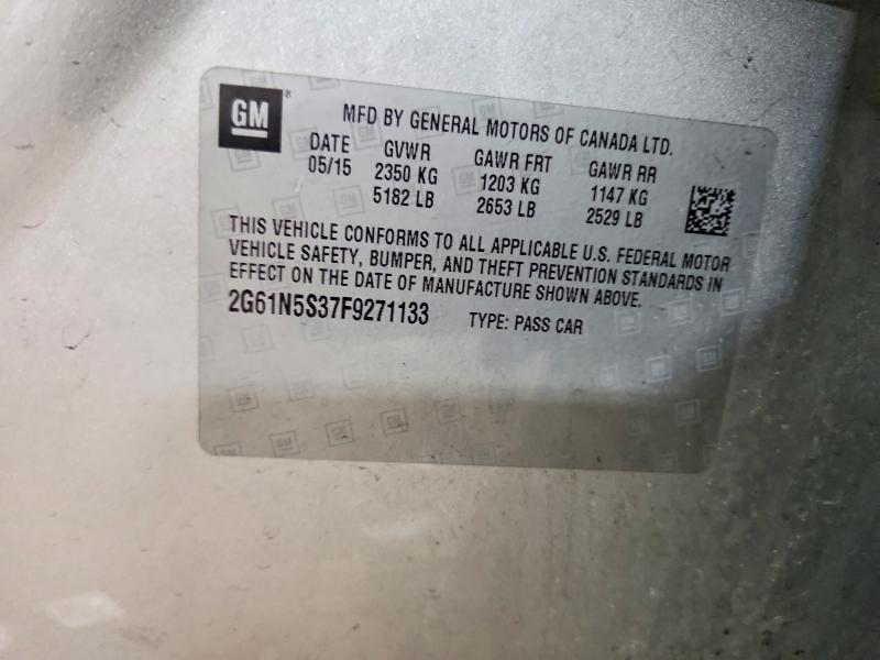 Продажа на аукционе авто 2015 Cadillac Xts, vin: 2G61N5S37F9271133, номер лота: 76810685