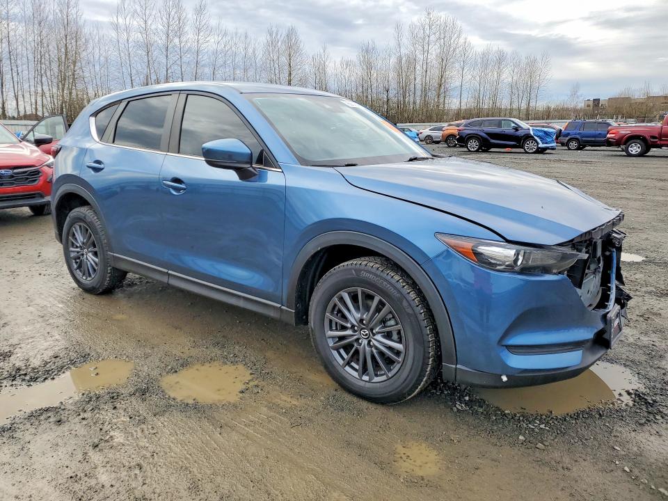 2021 Mazda Cx-5 მანქანა იყიდება აუქციონზე, vin: JM3KFACMXM1376997, აუქციონის ნომერი: 76053645