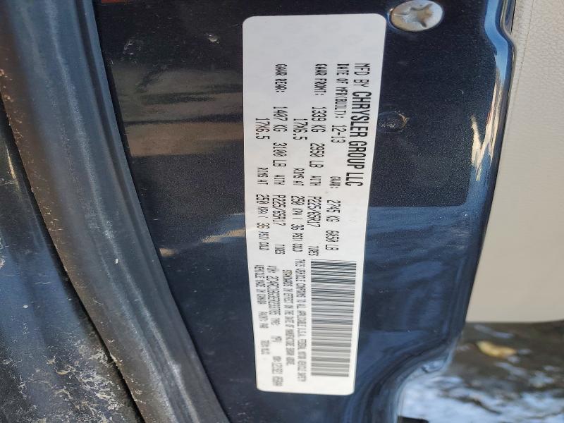 Продажа на аукционе авто 2014 Chrysler Town & Country, vin: 2C4RC1BG3ER233785, номер лота: 76870635