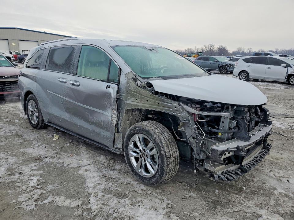 2025 Toyota Sienna მანქანა იყიდება აუქციონზე, vin: 5TDZSKFCXSS196236, აუქციონის ნომერი: 75249445