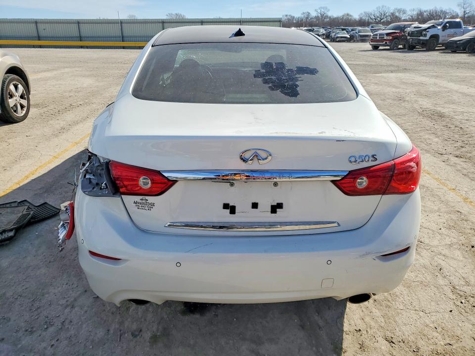 78111035 :رقم المزاد ، JN1BV7AP1EM693095 vin ، 2014 Infiniti Q50 مزاد بيع