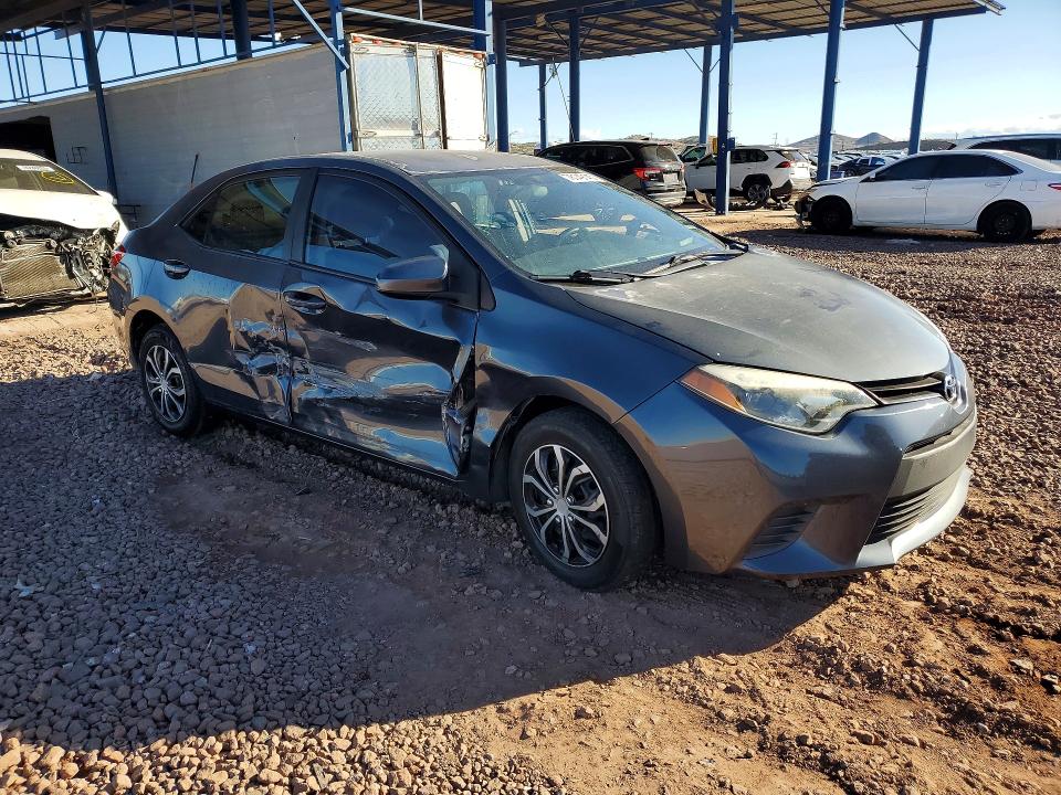 2015 Toyota Corolla მანქანა იყიდება აუქციონზე, vin: 5YFBURHE8FP243457, აუქციონის ნომერი: 78149145