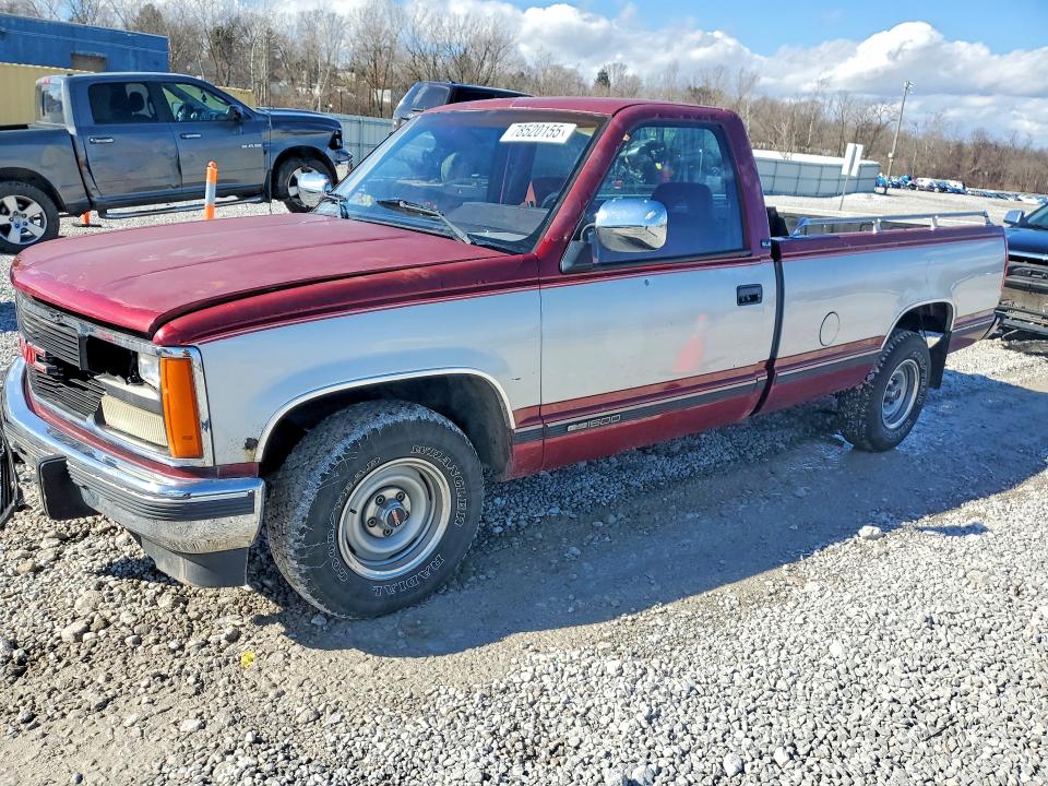 78520155 :رقم المزاد ، 1GTDC14K3JZ539946 vin ، 1988 Gmc Gmt-400 مزاد بيع