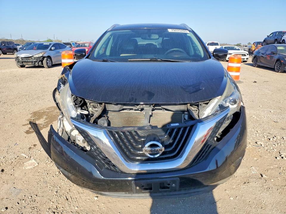 2017 Nissan Murano მანქანა იყიდება აუქციონზე, vin: 5N1AZ2MG8HN159663, აუქციონის ნომერი: 79225265